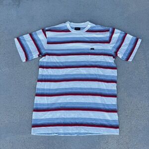 RVCA Mens Striped Pocket T-Shirt Short Sleeve Regular Fit Size Medium